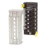 Blue Sea Systems ST CLB Circuit Breaker Block - 6 Position with Neg Bus | Blackburn Marine